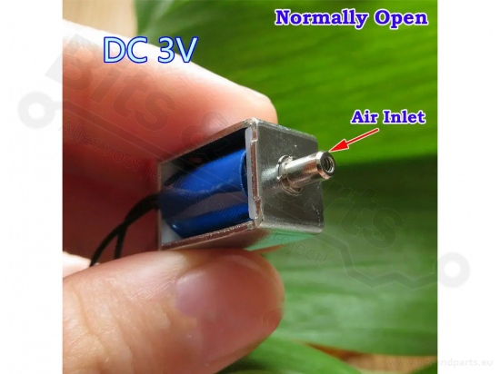 Air valve miniature 3VDC ⋄3mm